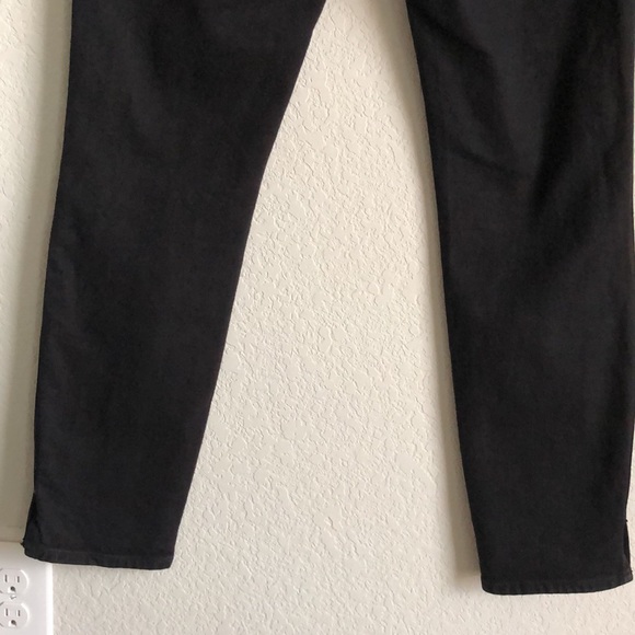 Trave Lawson Slim Full Length Pant Jeans Paint It Black Size 28 - Picture 9 of 15